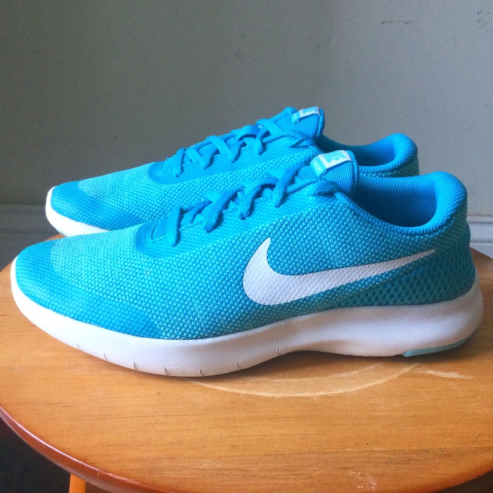 Nike Flex Experience Light Blue Fury Girls